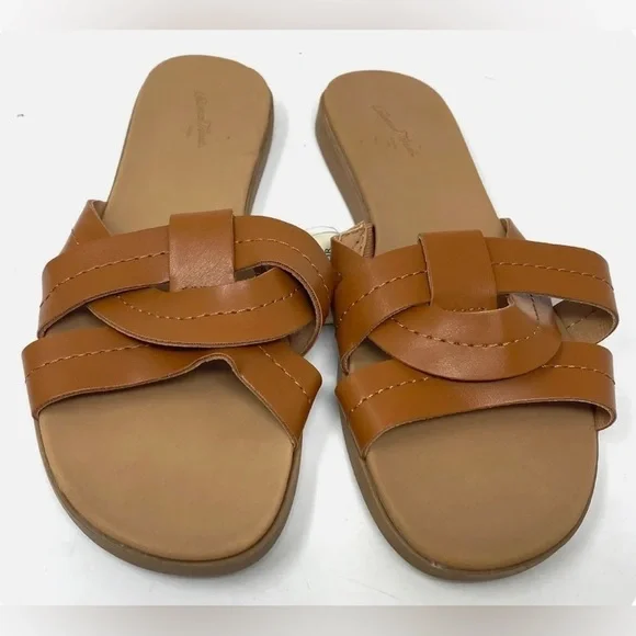 NWT Universal Thread Kenzie Slide Sandals Size 6 - Picture 3 of 3